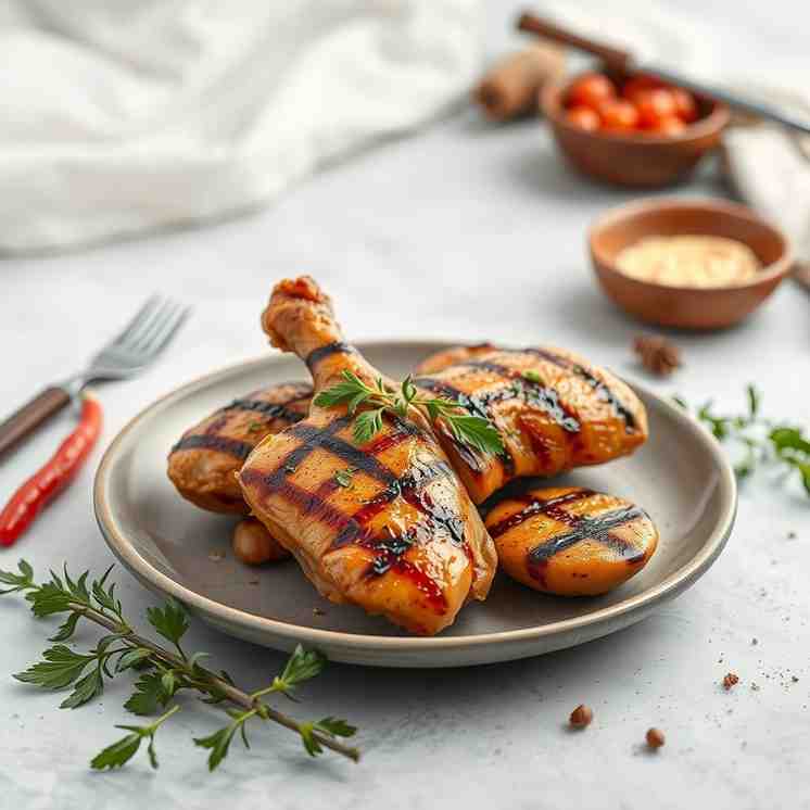 Juicy Seasoned Grilled Chicken Recipe